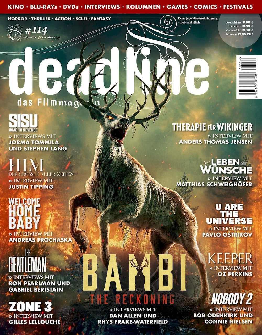 Deadline Magazin Deutschland 2025 #114 Dan Allen Gilles Lellouche