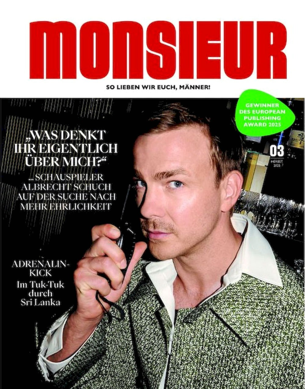 Monsieur Magazin Deutschland 2025-03 Albrecht Schucht