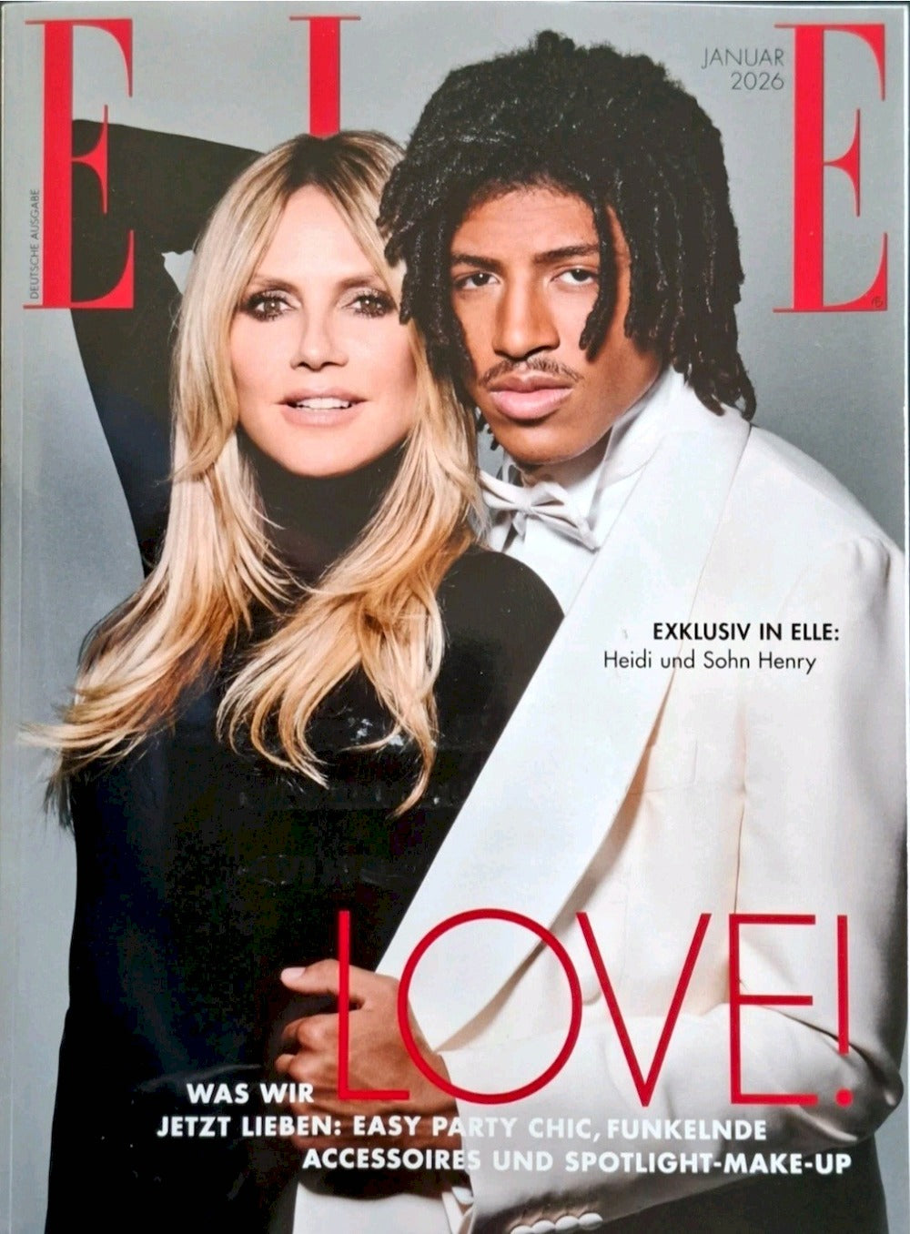 Elle Magazin Deutschland 2026-01 Heidi Klum Henry Samuel