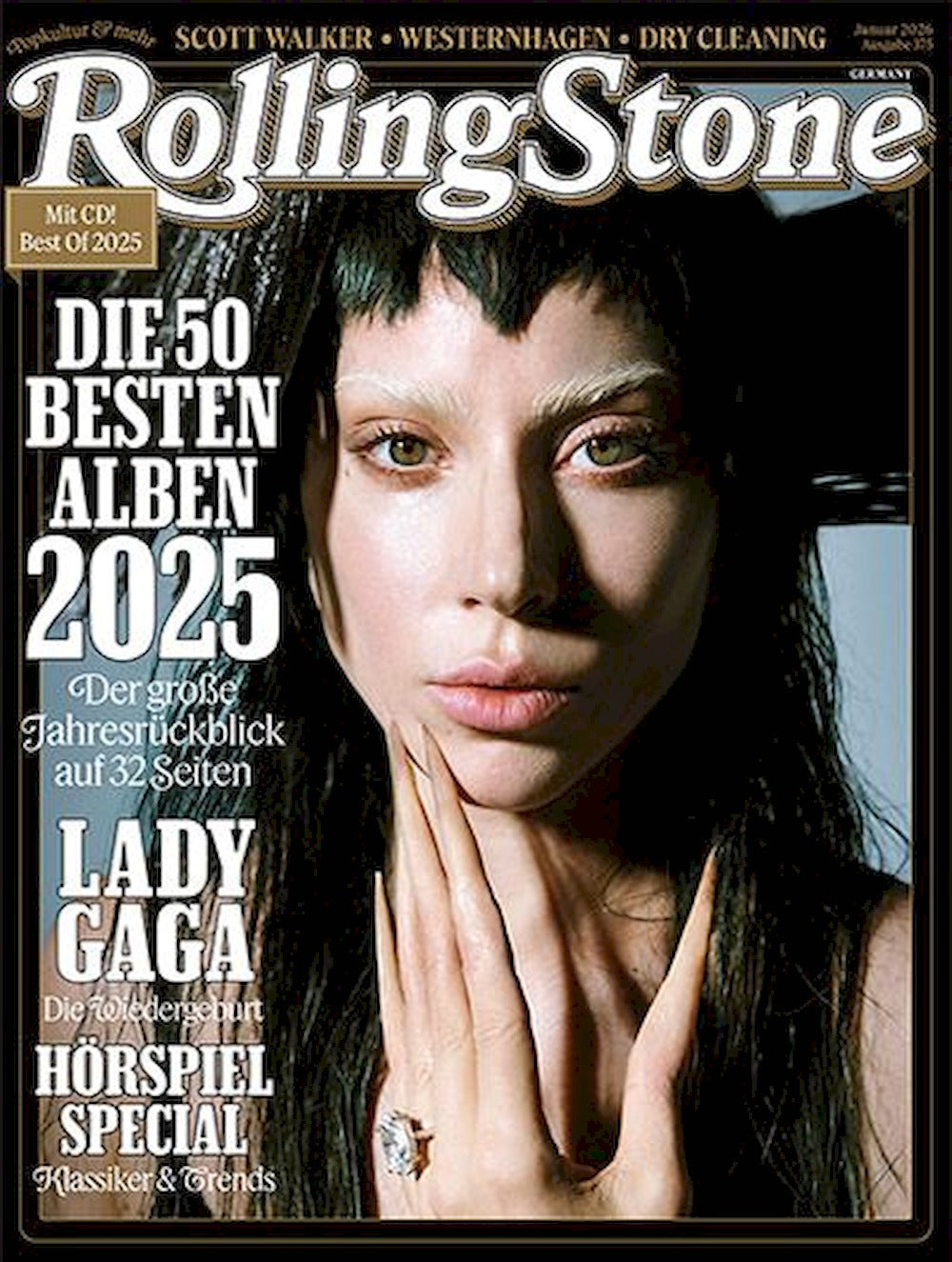 Rolling Stone Magazin Deutschland 2026-01 Lady Gaga Scott Walker Dry Cleaning