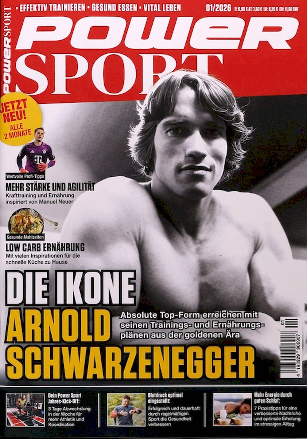 Power Sport Magazin Deutschland 2026-01 Arnold Schwarzenegger