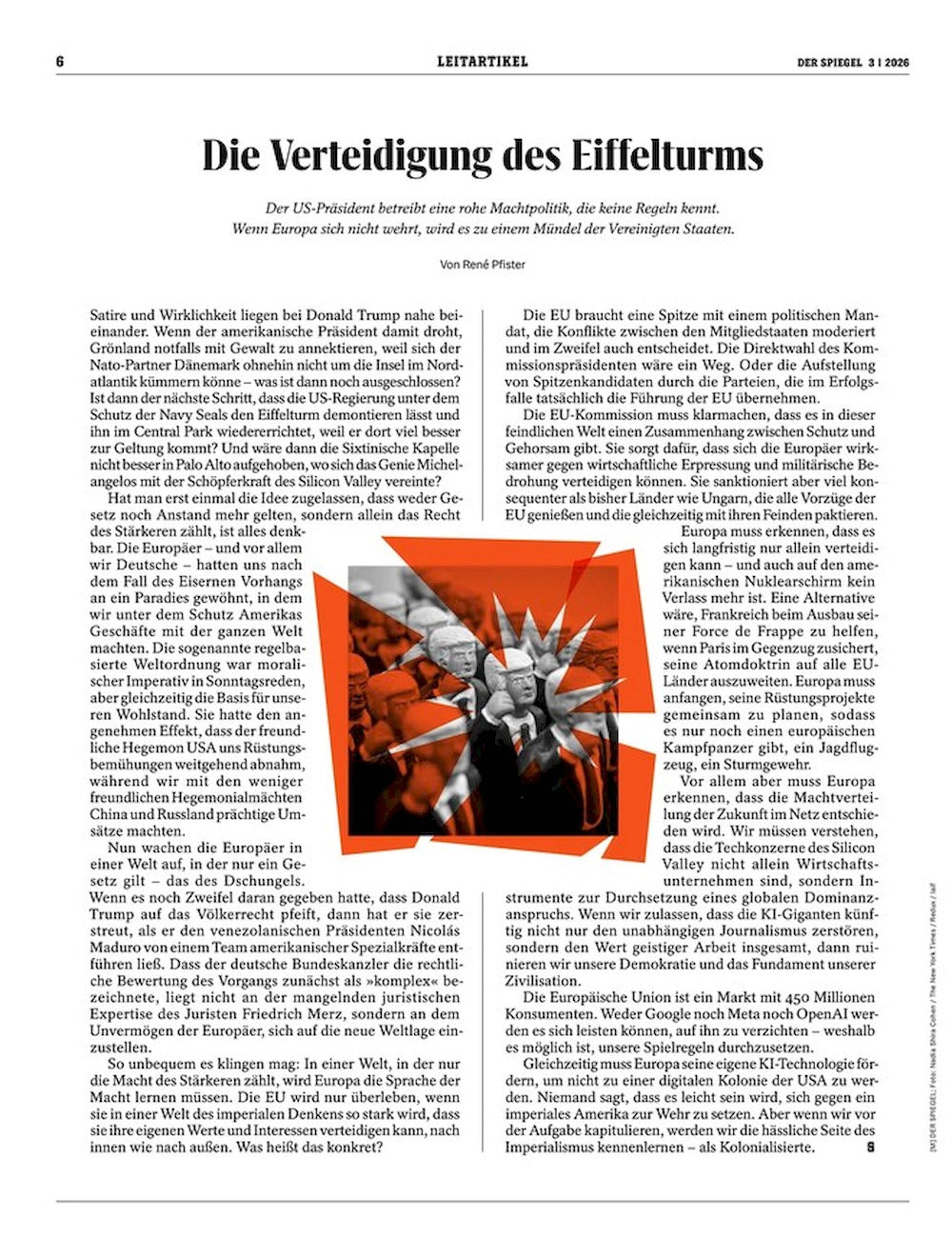 Der Spiegel Magazin Deutschland 2026-03 Donald Trump Venezuela