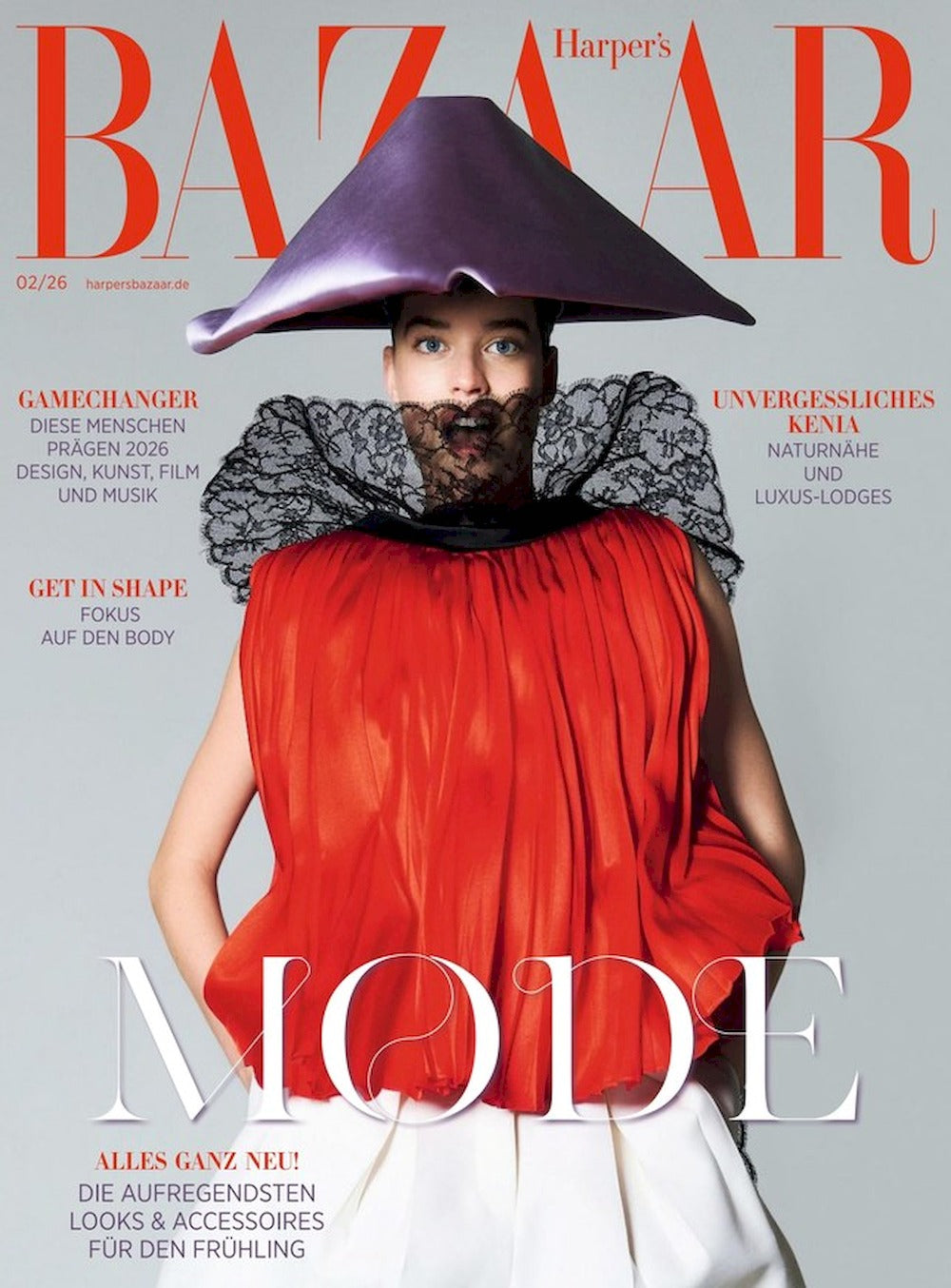 Harpers Bazaar Magazin Deutschland 2026-02 Evelina Dragic
