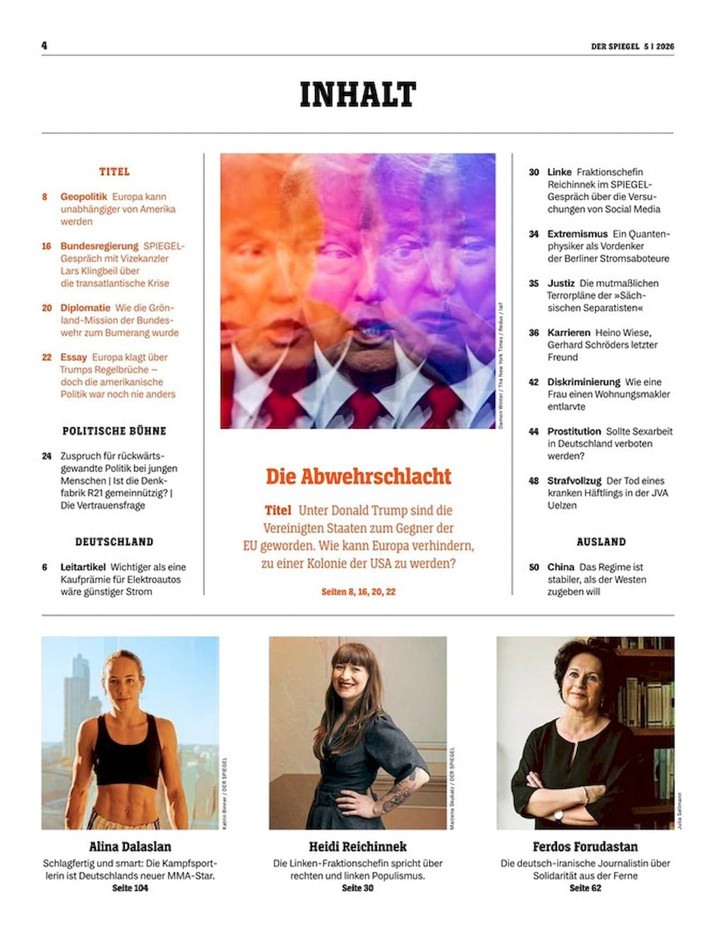 Der Spiegel Magazin Deutschland 2026-05 Donald Trump Enough