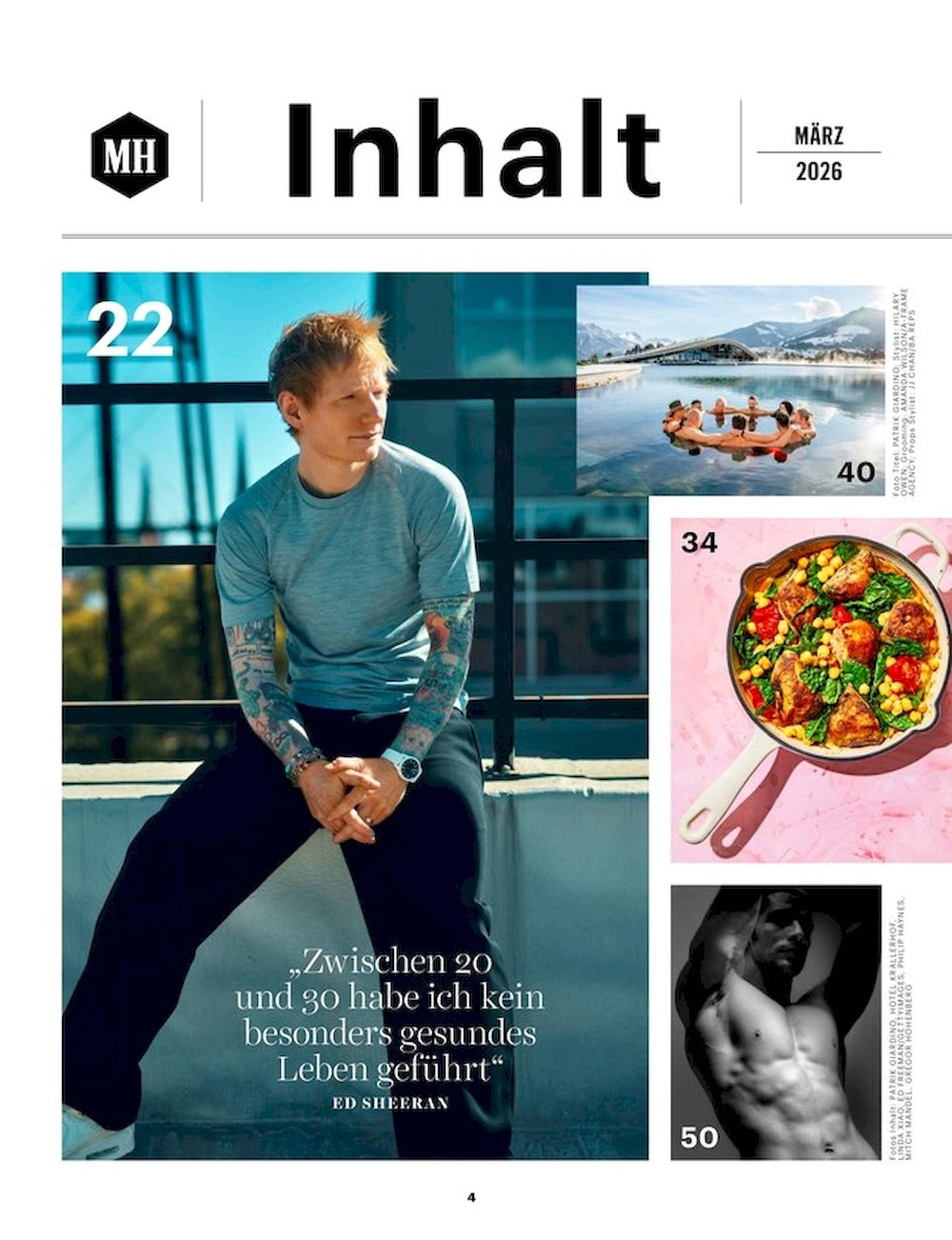 Mens Health Magazin Deutschland 2026-03 Ed Sheeran