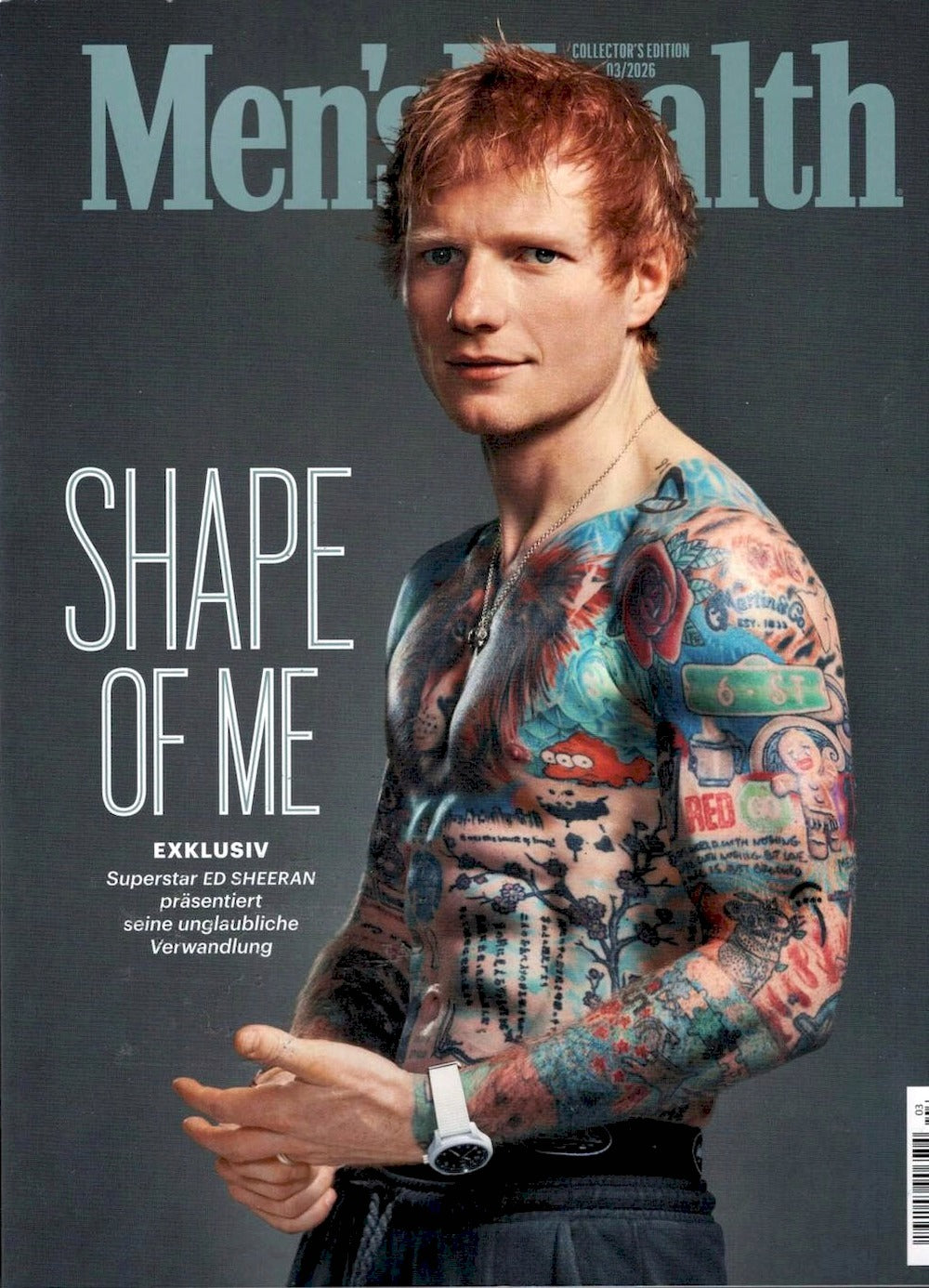 Mens Health Magazin Deutschland 2026-03 Ed Sheeran Edition