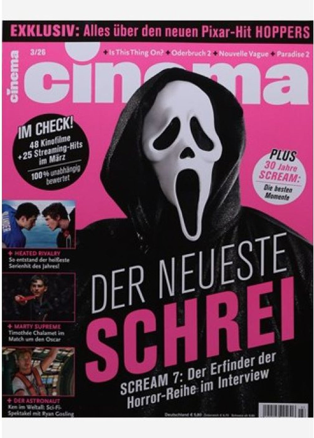 Cinema Magazin Deutschland 2026-03 Scream Ghostface