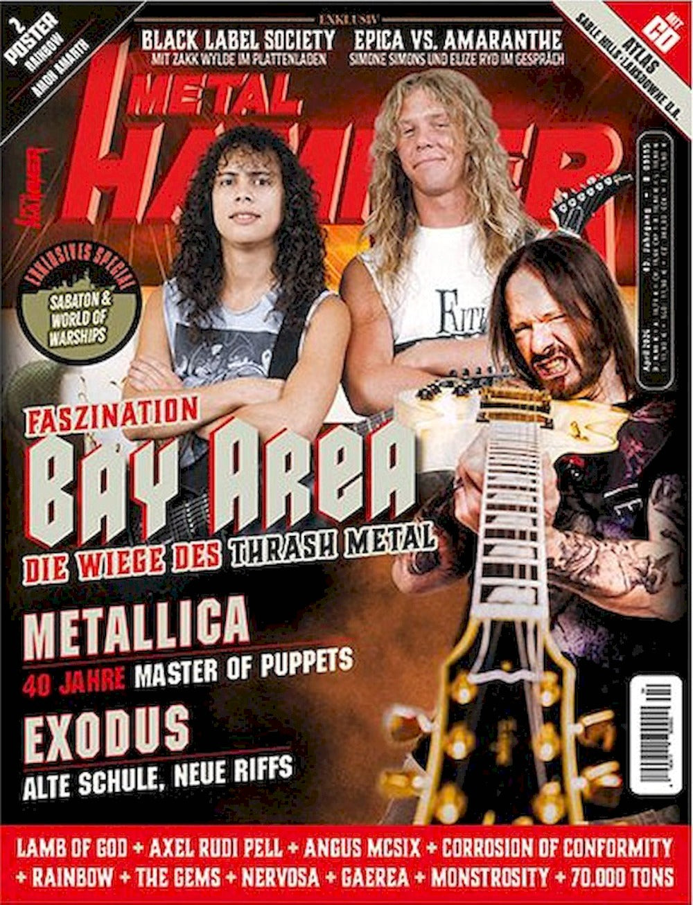 Metal Hammer Magazin Deutschland 2026-04 Metallica Exodus