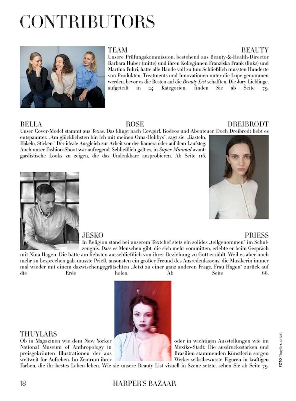 Harpers Bazaar Magazin Deutschland 2026-04 Bella Rose