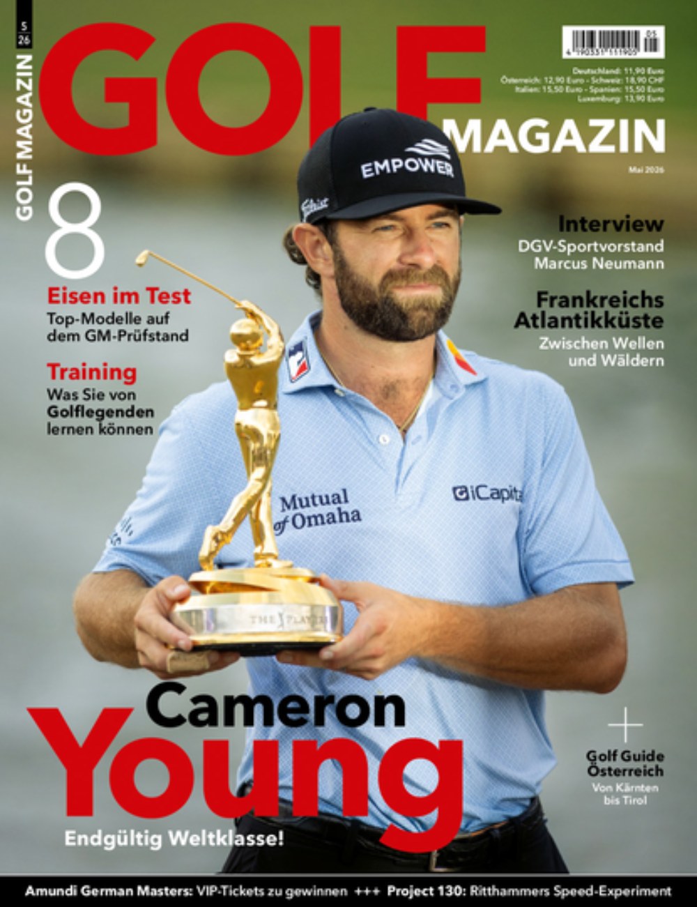 Golf Magazin Deutschland 2026-05 Cameron Young