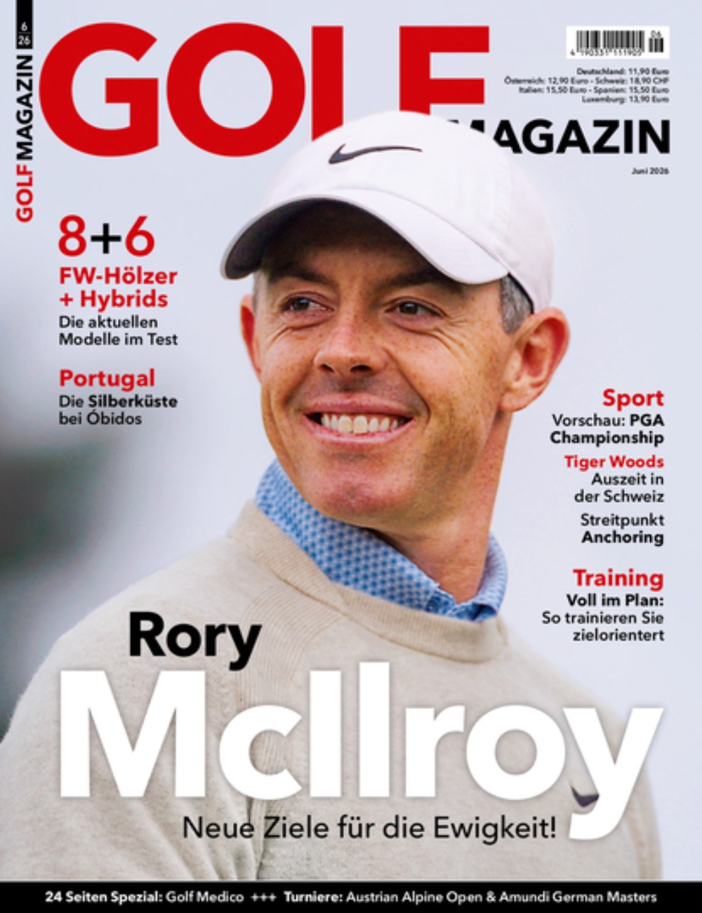 Golf Magazin Deutschland 2026-06 Rory McIlroy