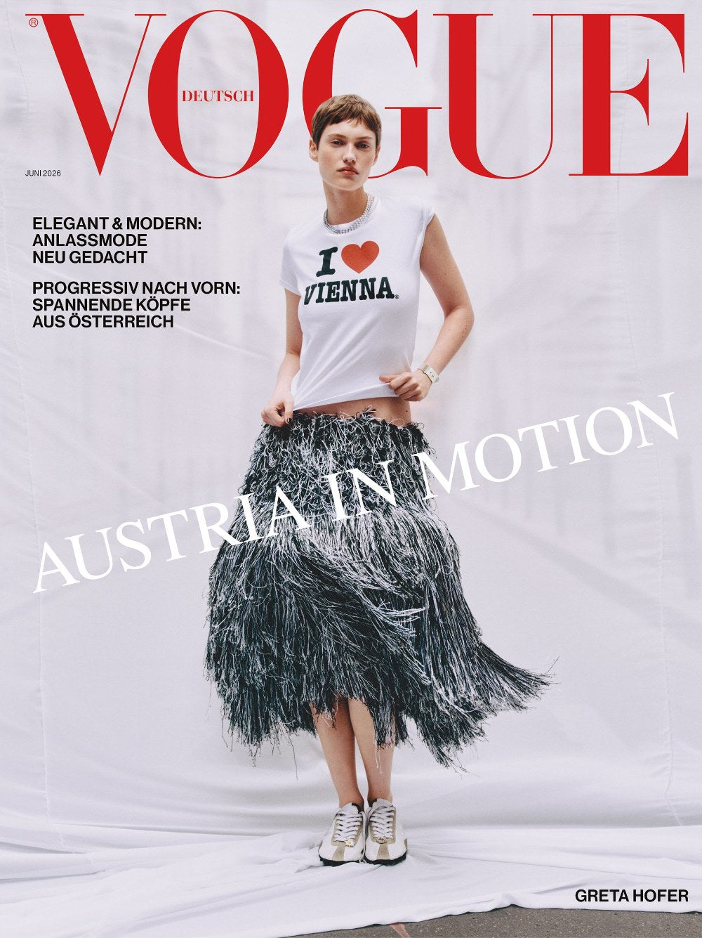 Vogue Spezial Magazin Deutschland 2026 Greta Hofer