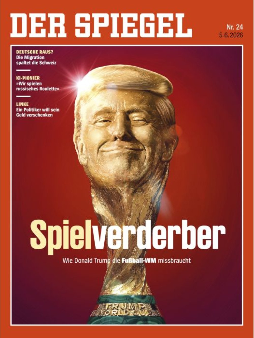 Der Spiegel Magazin Deutschland 2026-24 Donald Trump