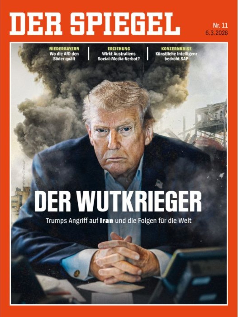 Der Spiegel Magazin Deutschland 2026-11 Donald Trump
