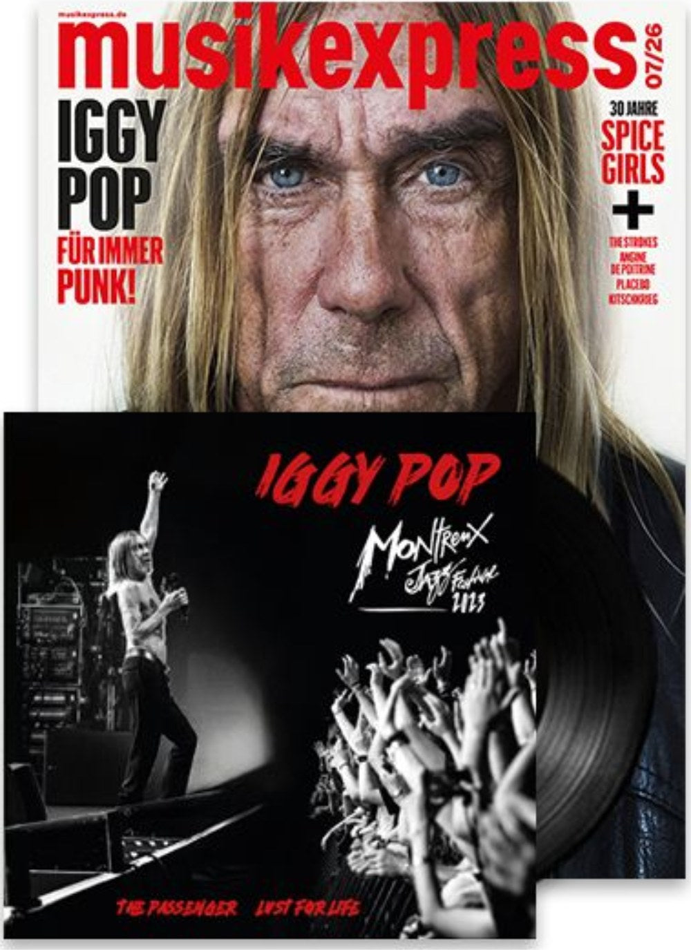 Musikexpress Magazin Deutschland 2026-07 Iggy Pop Spice Girls + Vinyl