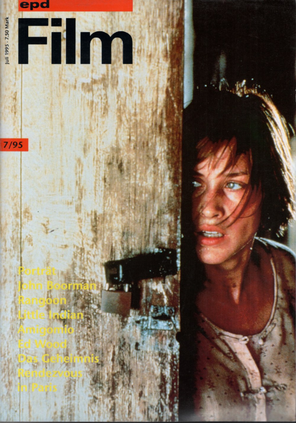 EPD Film Magazin Deutschland 1995-07 Patricia Arquette John Boorman