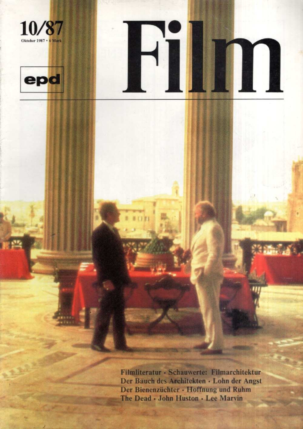 EPD Film Magazin Deutschland 1987-10 Brian Dennehy Lambert Wilson John Huston Lee Marvin