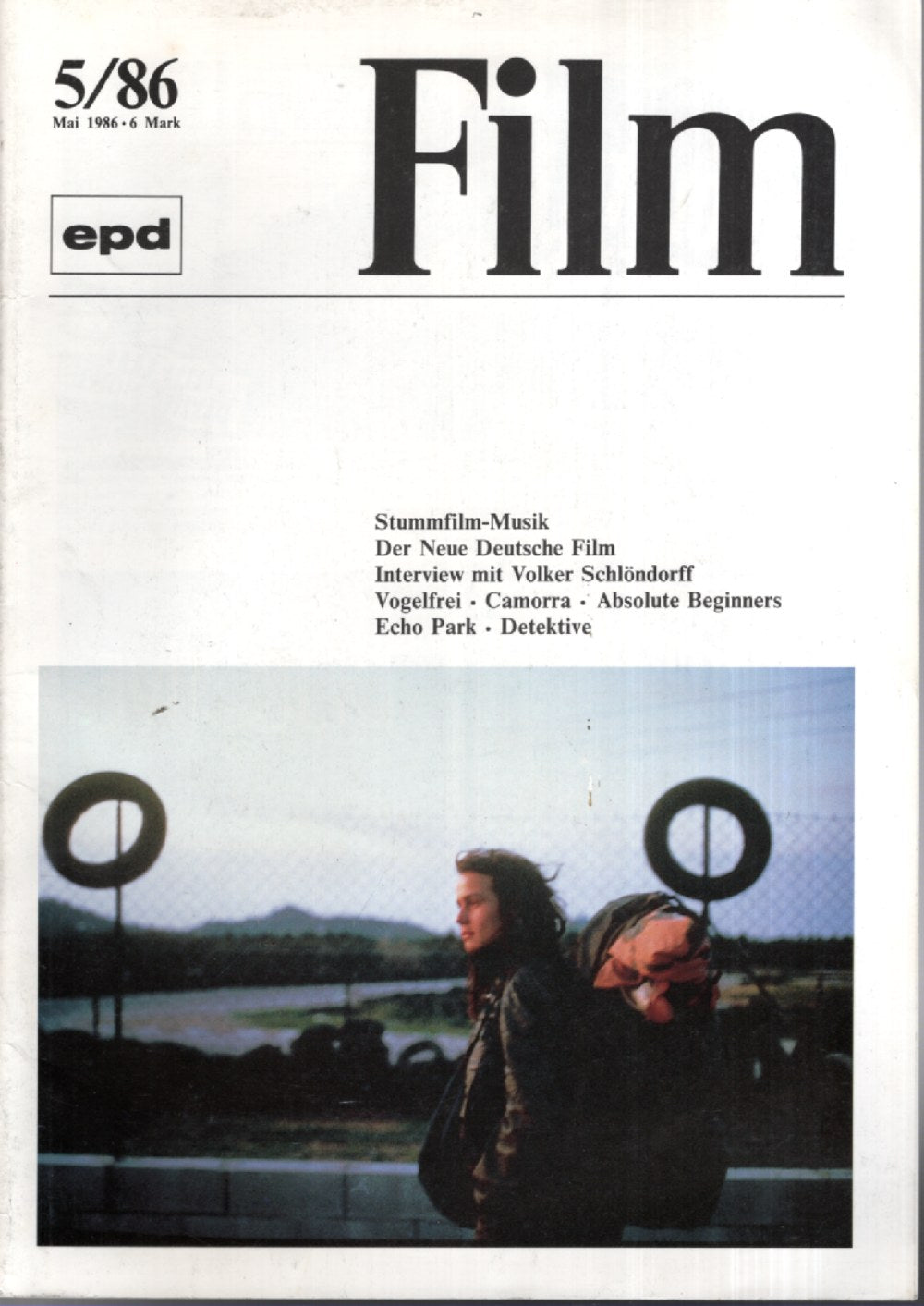 EPD Film Magazin Deutschland 1986-05 Sandrine Bonnaire Volker Schlöndorff
