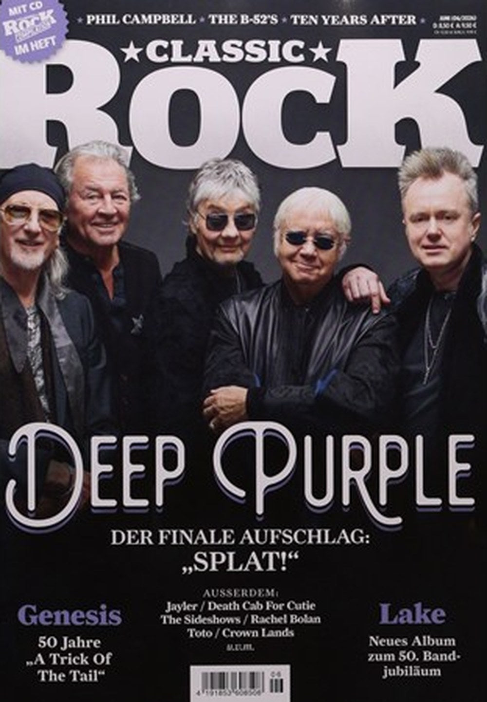 Classic Rock Magazin Deutschland 2026-06 Phil Campbell Roger Glover Ian Gillan Ian Paice Don Airey