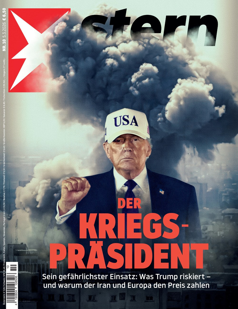 Stern Magazin Deutschland 2026-10 Donald Trump