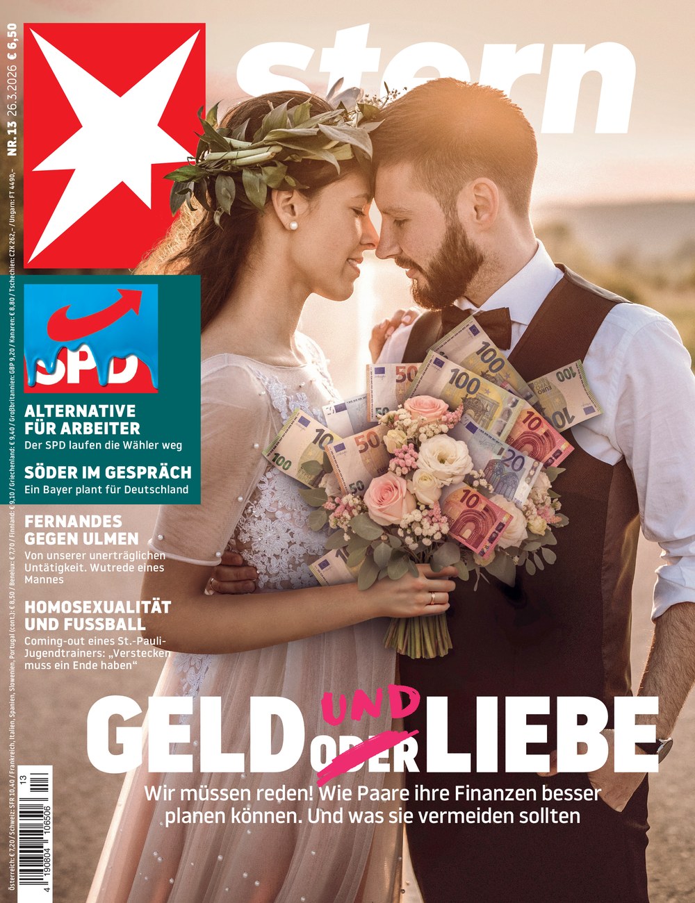 Stern Magazin Deutschland 2026-13 Markus Söder SPD