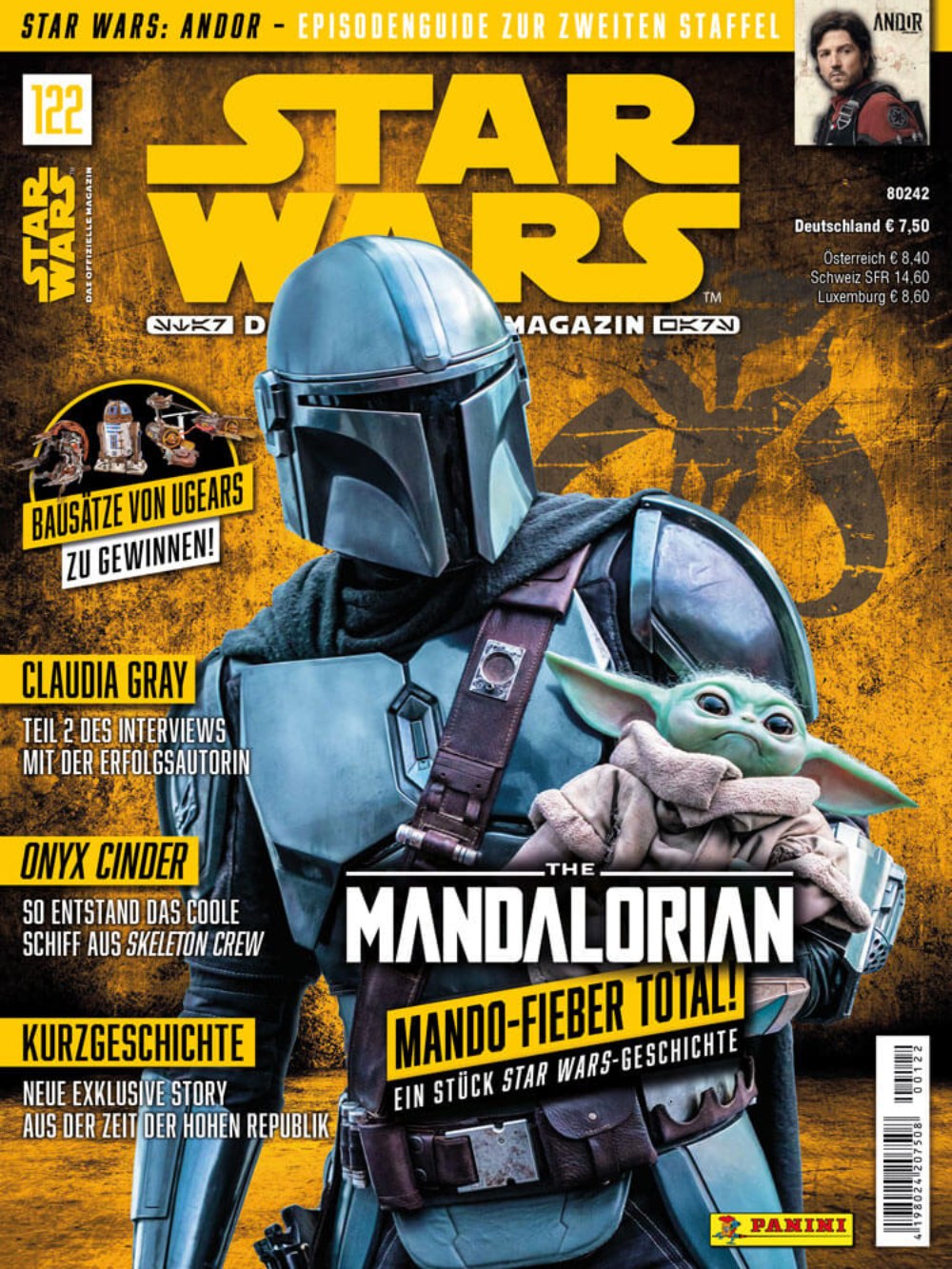 Star Wars Magazin Deutschland 2025 #122 Din Djarin / The Mandalorian Grogu / Baby Yoda Claudia Gray