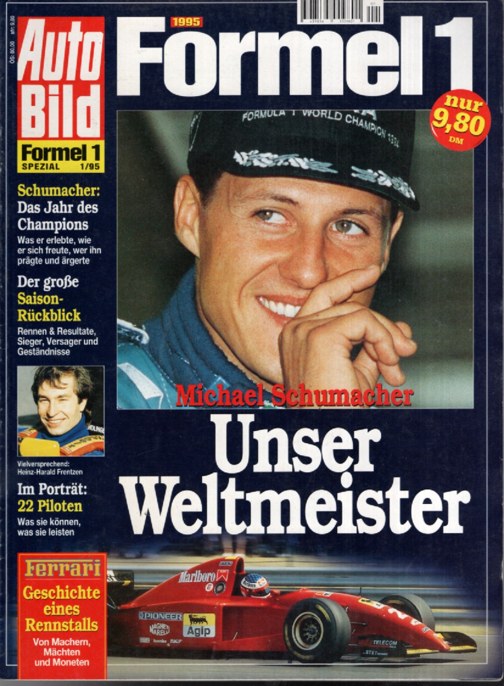 Auto Bild Spezial Magazin Deutschland 1995 #1 Michael Schumacher Heinz-Harald Frentzen