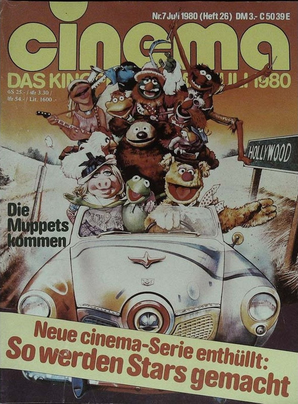 Cinema Magazin Deutschland 1980-07 The Muppets