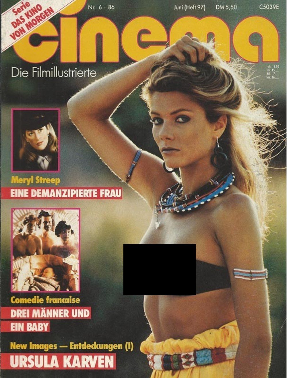 Cinema Magazin Deutschland 1986-06 Ursula Karven Meryl Streep