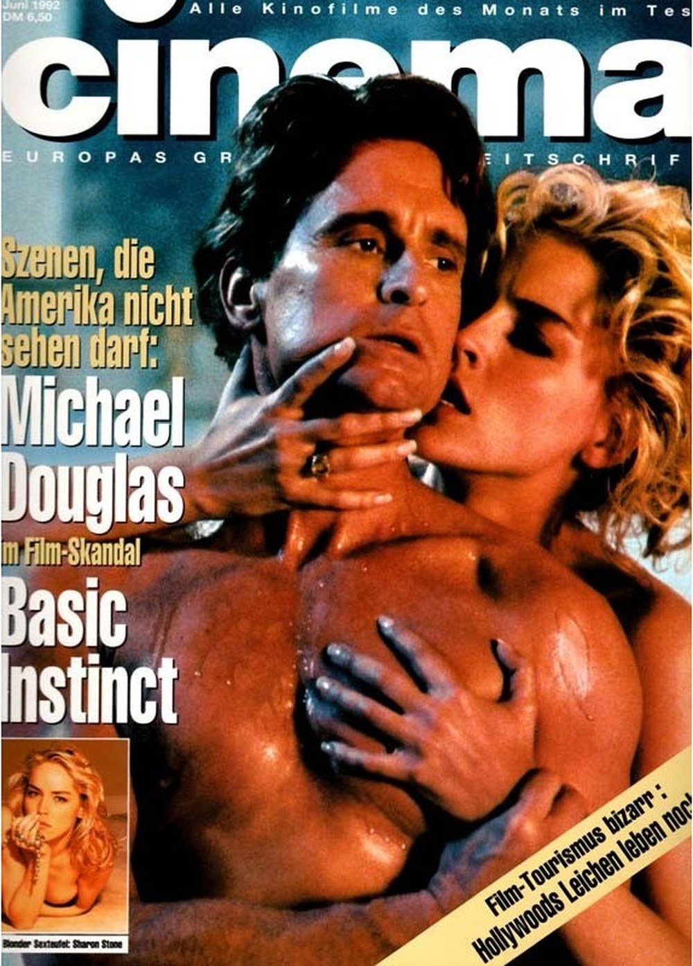 Cinema Magazin Deutschland 1992-06 Michael Douglas Sharon Stone