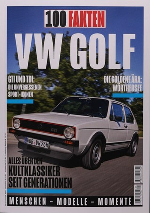 100 Fakten Magazin Deutschland 2024-01 VW Golf VW Golf GTI VW Golf TDI