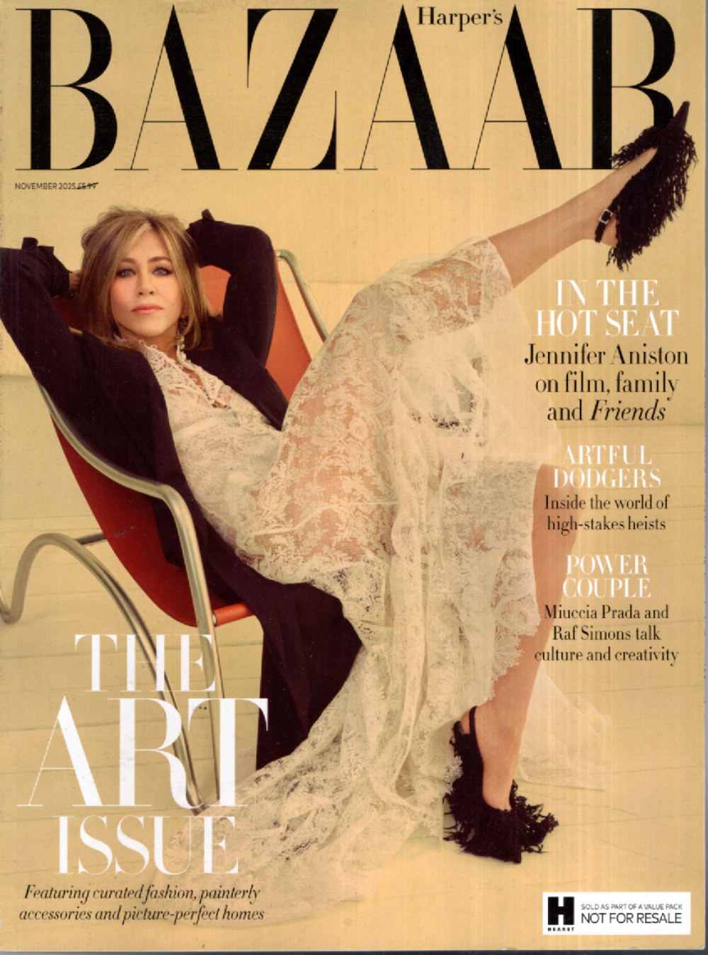 Harpers Bazaar Magazin USA 2025-11 Jennifer Aniston Miuccia Prada Rafi Simons