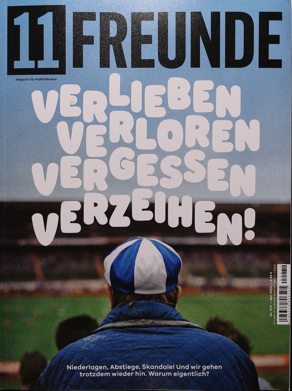 11 Freunde Magazin Deutschland 2024-270 Fußball Fußballfans Fantreue