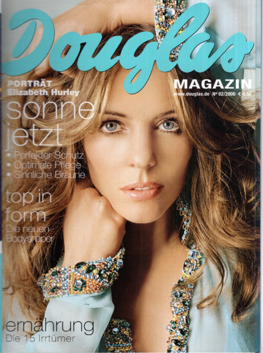 Douglas Magazin Deutschland 2006-02 Elizabeth Hurley