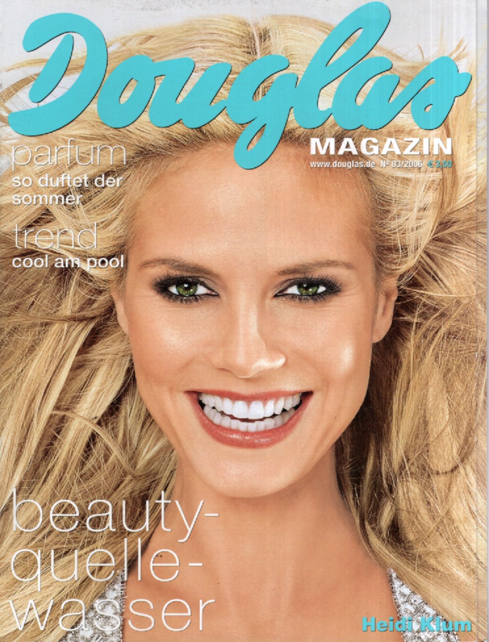 Douglas Magazin Deutschland 2006-03 Heidi Klum