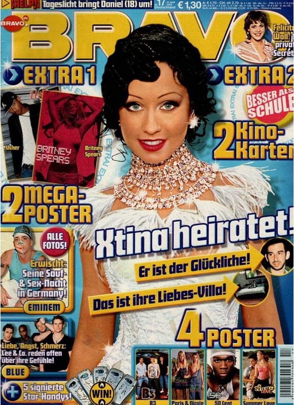 Bravo Magazin Deutschland 2004-17 Christina Aguilera Britney Spears Usher Eminem 50 Cent