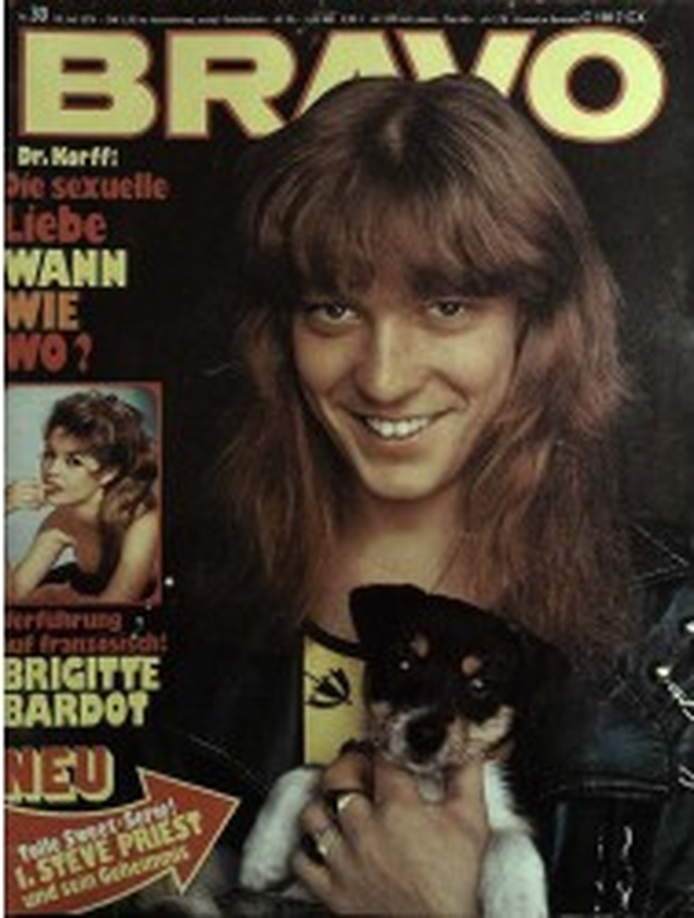 Bravo Magazin Deutschland 1968-09 Steve Priest Brigitte Bardot The Sweet