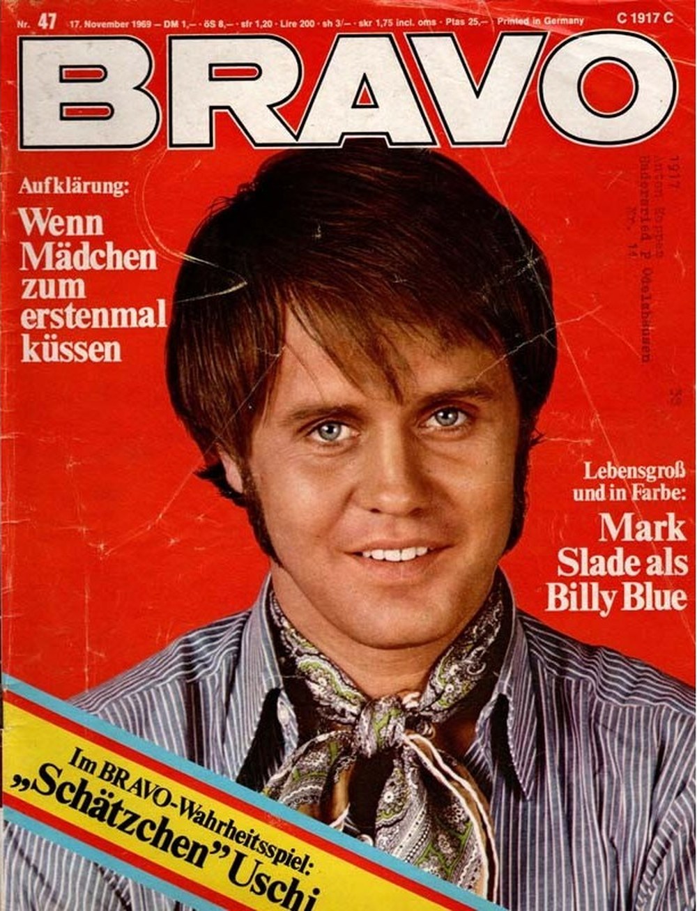 Bravo Magazin Deutschland 1969-47 Mark Slade Uschi Glas