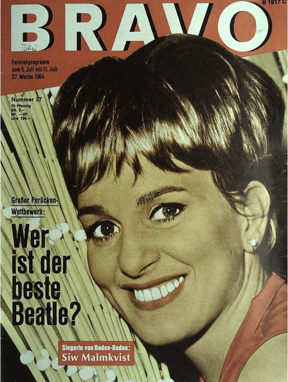 Bravo Magazin Deutschland 1964-27 Siw Malmkvist The Beatles