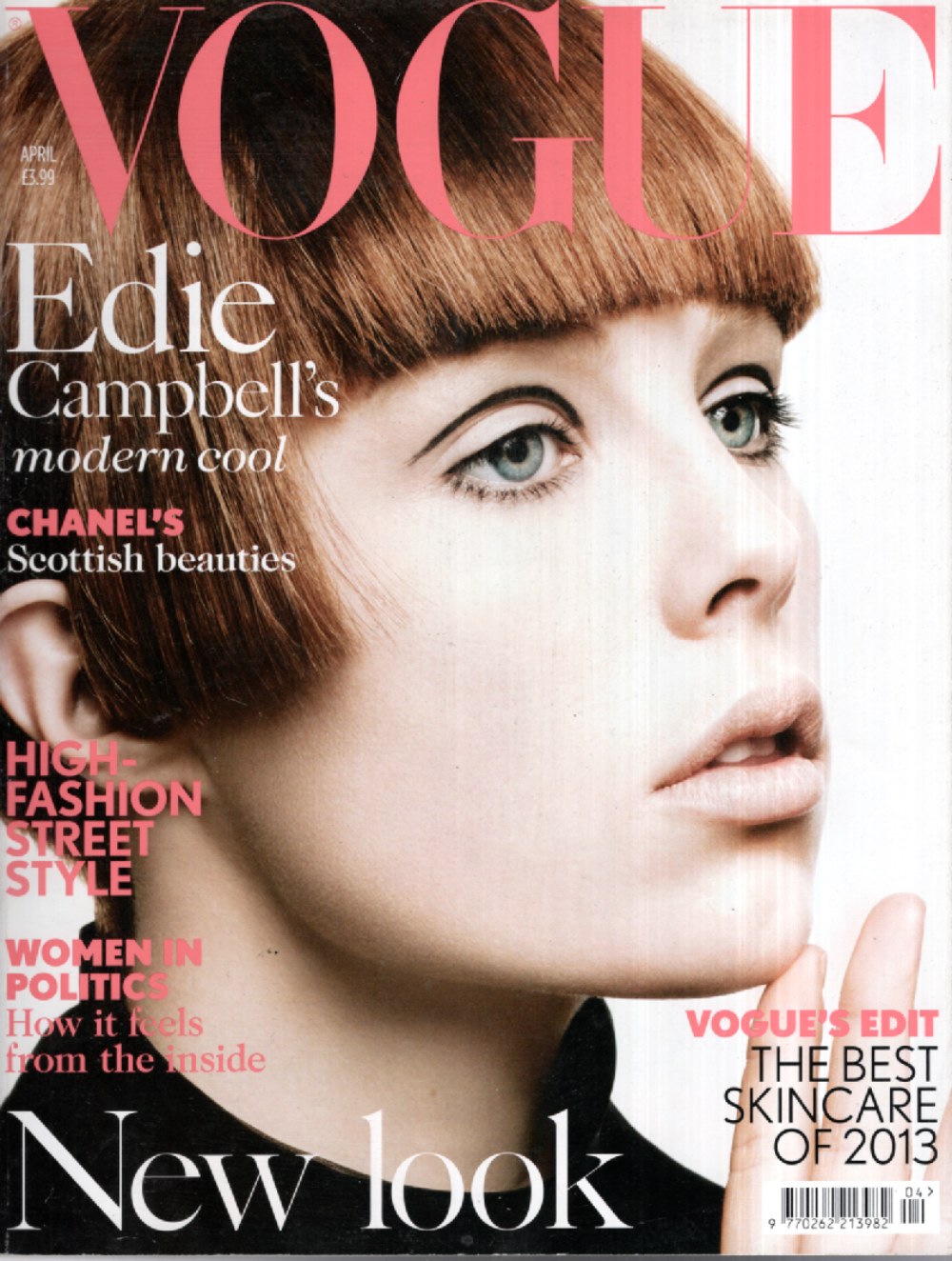 Vogue Magazin UK 2013-04 Edie Campbell Chanel