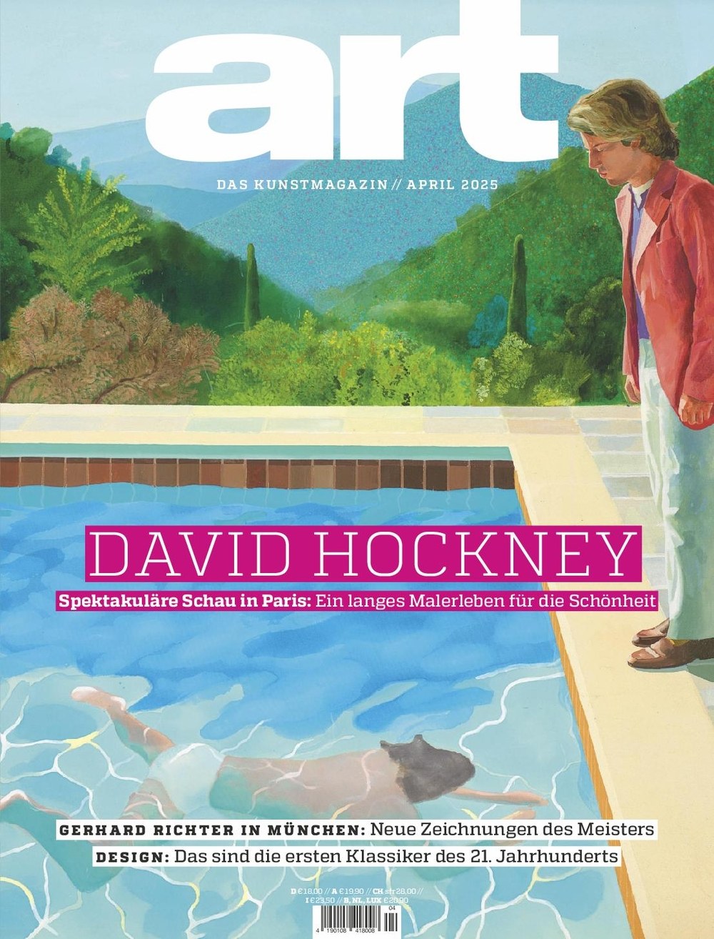 Art Magazin Deutschland 2025-04 David Hockney Gerhard Richter