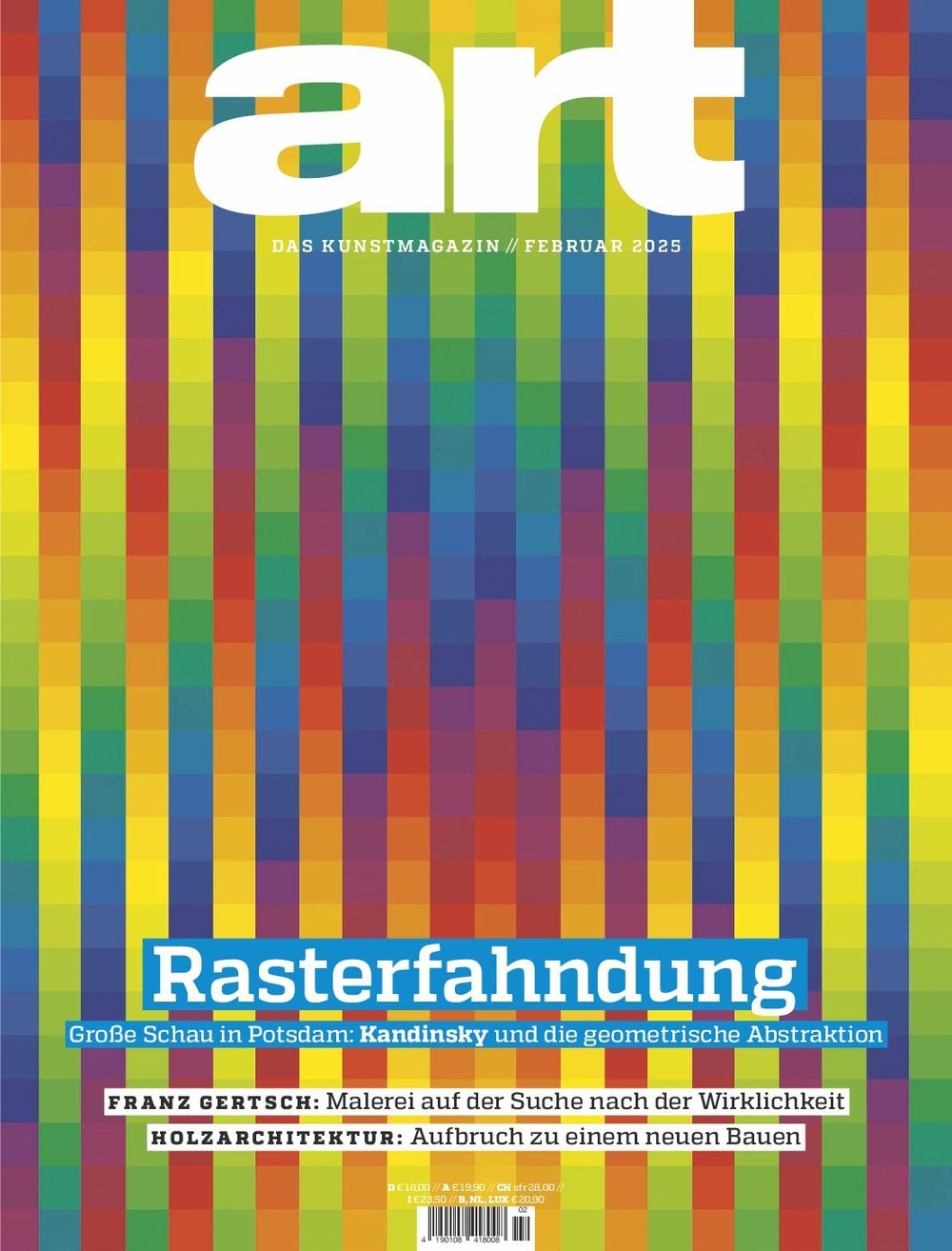Art Magazin Deutschland 2025-02 Kandinsky Franz Gertsch