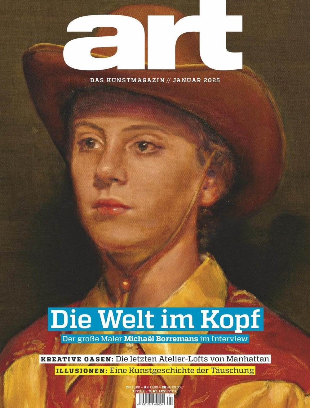 Art Magazin Deutschland 2025-01 Michaël Borremans