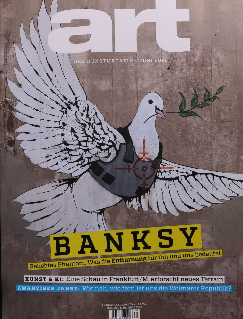 Art Magazin Deutschland 2026-06 Banksy