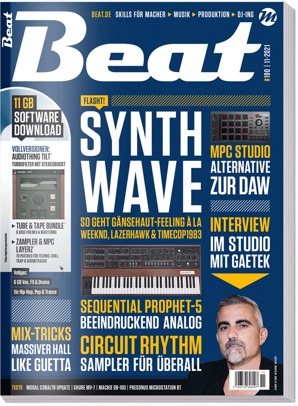 Beat Magazin Deutschland 2021-11 The Weeknd Lazerhawk Timecop1983 Gaetek David Guetta