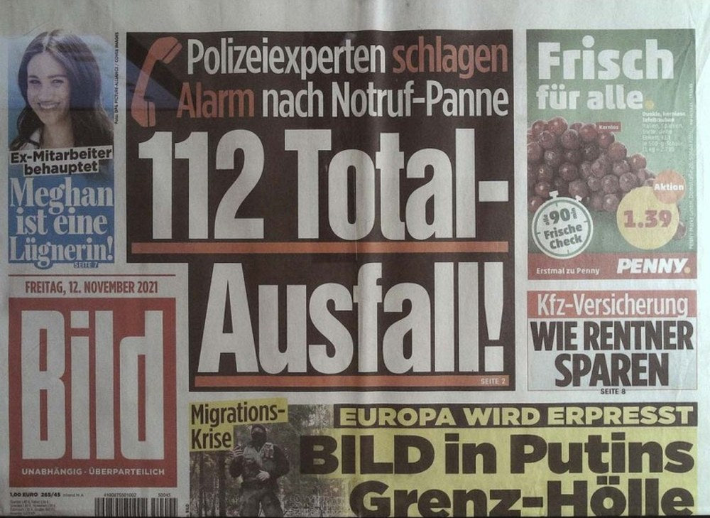Bild Zeitung Magazin Deutschland 2021-112 Meghan Markle