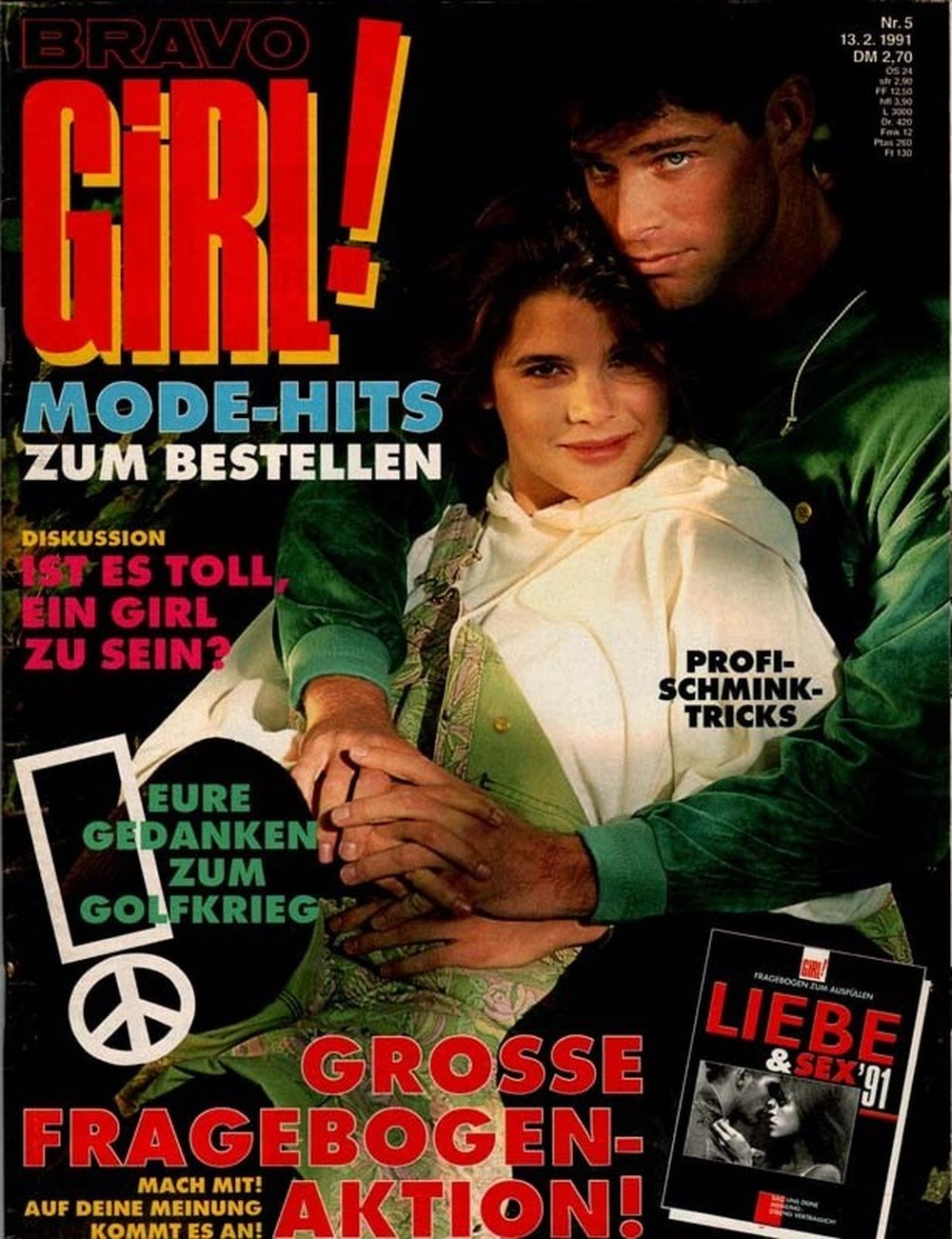 Bravo Girl Magazin Deutschland 1991-05 Mode Bestellung Professionelle Make-up Tricks Golfkrieg Diskussion