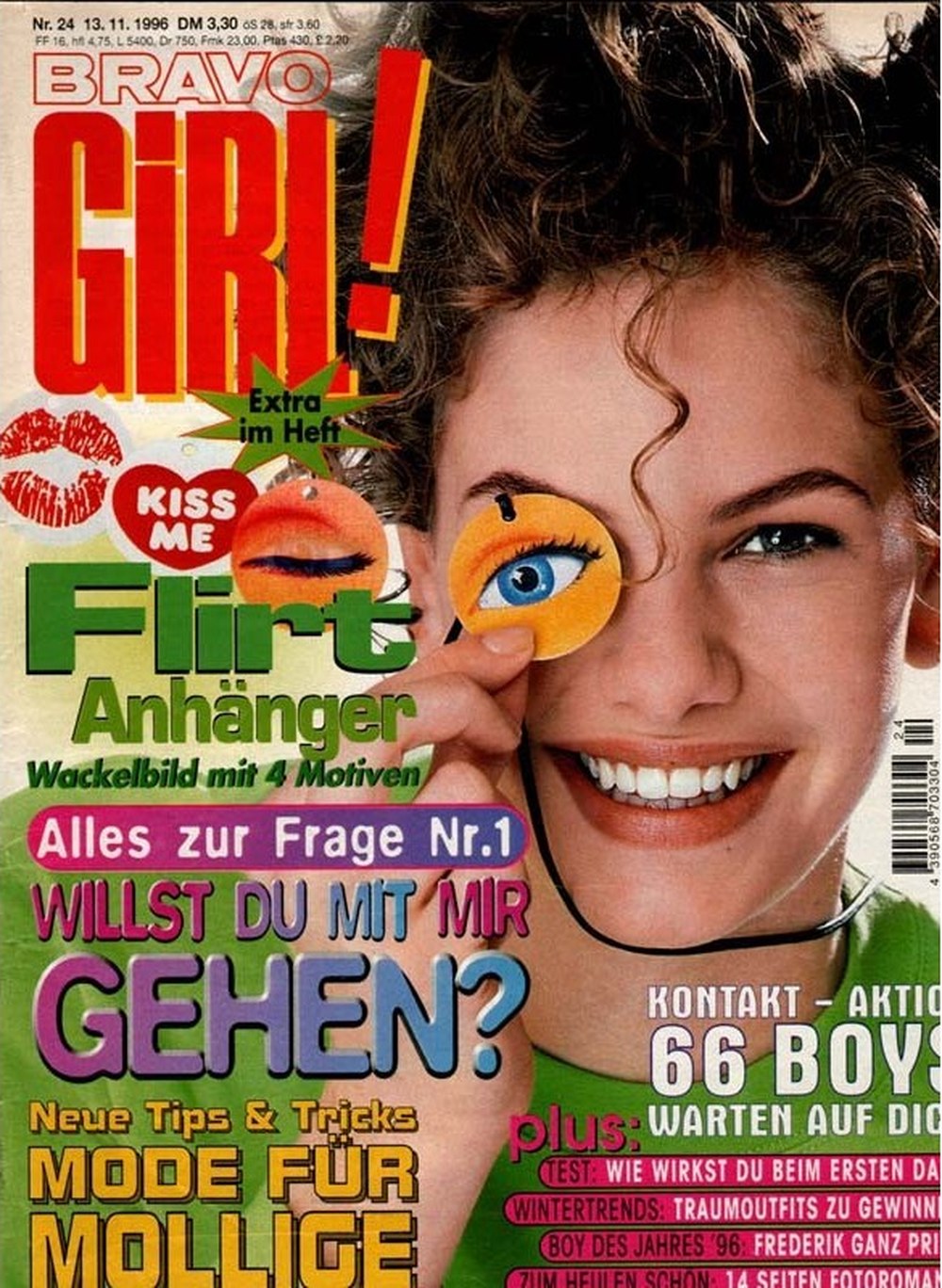 Bravo Girl Magazin Deutschland 1996-24 Flirt Mode Für Mollige Wintertrends