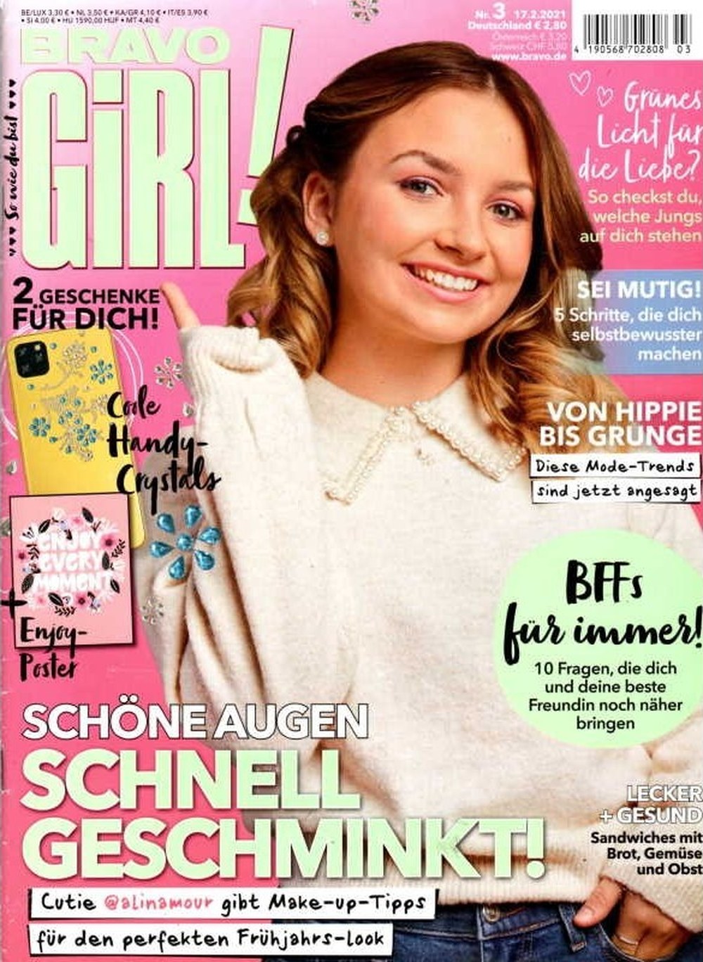 Bravo Girl Magazin Deutschland 2021-03 @alinamour