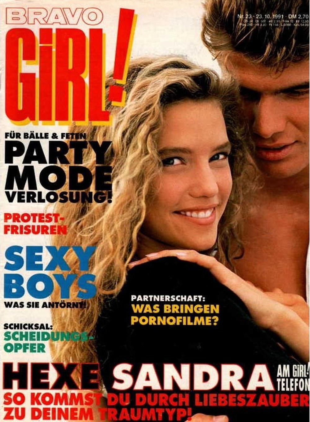 Bravo Girl Magazin Deutschland 1991-23 Sandra